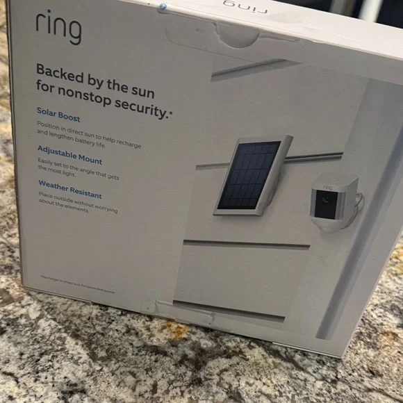 Ring Stick Up Cam Battery AND solar panel! Brand new! - Picture 5 of 5